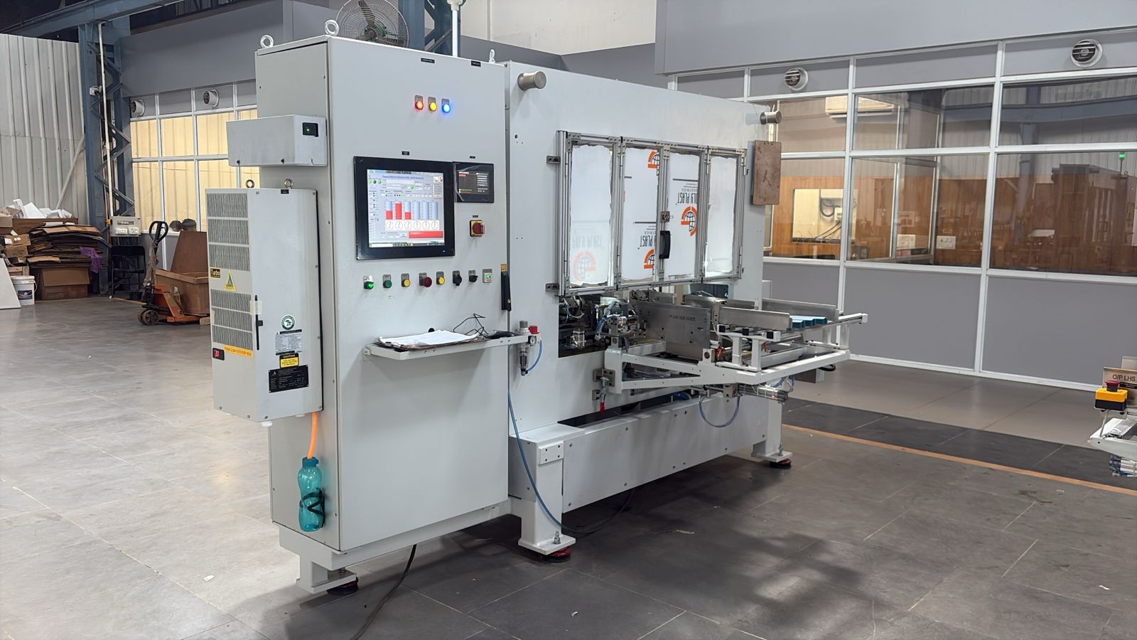 Multi Point Shaft Straightener Machine